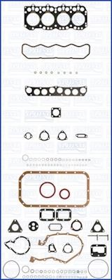 Wilmink Group WG1163862 Full Gasket Set, engine WG1163862: Buy near me in Poland at 2407.PL - Good price!