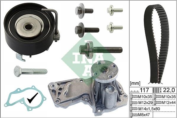 Wilmink Group WG1251886 TIMING BELT KIT WITH WATER PUMP WG1251886: Buy near me in Poland at 2407.PL - Good price!
