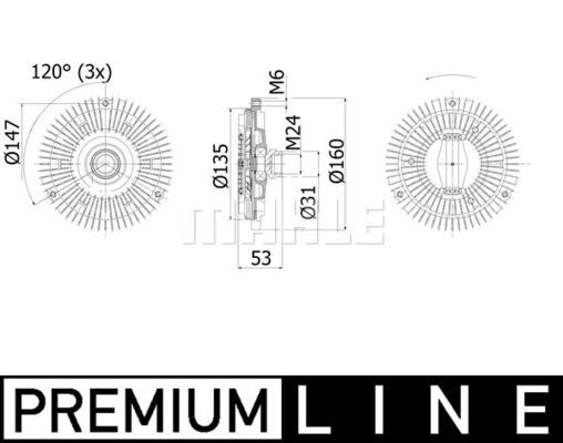 Wilmink Group WG2180445 Kupplung, Kühlerlüfter WG2180445: Kaufen Sie zu einem guten Preis in Polen bei 2407.PL!