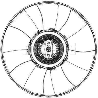 Wilmink Group WG2180839 Hub, engine cooling fan wheel WG2180839: Buy near me in Poland at 2407.PL - Good price!