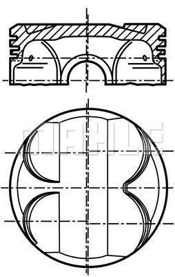 Wilmink Group WG1424530 Поршень WG1424530: Отличная цена - Купить в Польше на 2407.PL!