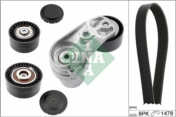 Wilmink Group WG1809850 Drive belt kit WG1809850: Buy near me in Poland at 2407.PL - Good price!
