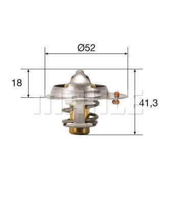 Wilmink Group WG1264900 Thermostat, coolant WG1264900: Buy near me in Poland at 2407.PL - Good price!