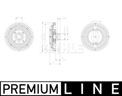 Wilmink Group WG2180443 Сцепление, вентилятор радиатора WG2180443: Отличная цена - Купить в Польше на 2407.PL!