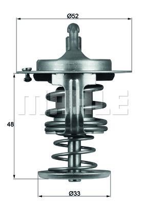 Wilmink Group WG1264933 Thermostat, coolant WG1264933: Buy near me in Poland at 2407.PL - Good price!