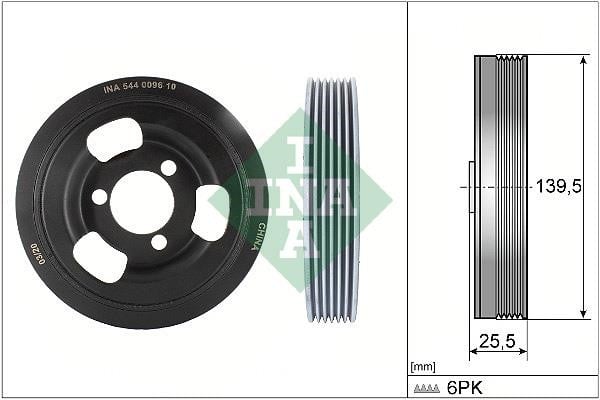 Wilmink Group WG1710224 Pulley crankshaft WG1710224: Buy near me at 2407.PL in Poland at an Affordable price!