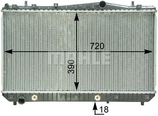 Wilmink Group WG2182516 Radiator, engine cooling WG2182516: Buy near me in Poland at 2407.PL - Good price!