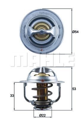 Wilmink Group WG1426540 Thermostat, coolant WG1426540: Buy near me in Poland at 2407.PL - Good price!