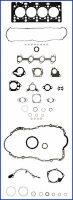 Wilmink Group WG1165710 Full Gasket Set, engine WG1165710: Buy near me in Poland at 2407.PL - Good price!