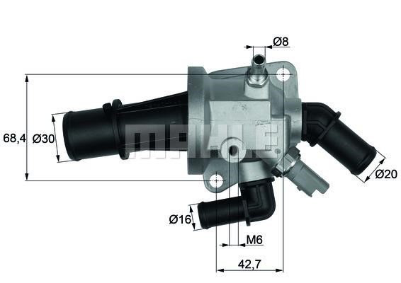 Wilmink Group WG1217602 Thermostat, coolant WG1217602: Buy near me in Poland at 2407.PL - Good price!