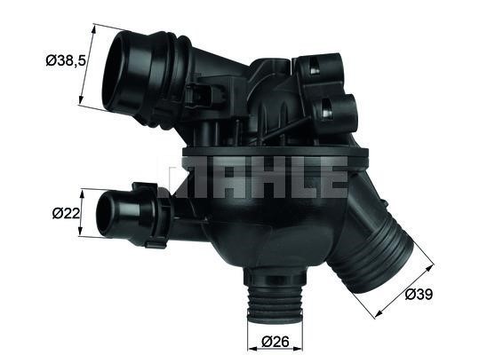 Wilmink Group WG1262824 Thermostat, coolant WG1262824: Buy near me in Poland at 2407.PL - Good price!