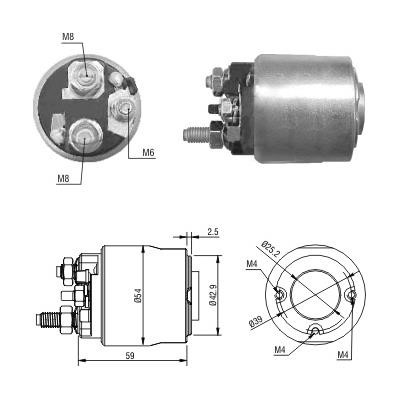 Wilmink Group WG1821438 Solenoid Switch, starter WG1821438: Buy near me in Poland at 2407.PL - Good price!