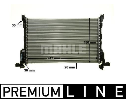 Wilmink Group WG2184062 Radiator, engine cooling WG2184062: Buy near me in Poland at 2407.PL - Good price!