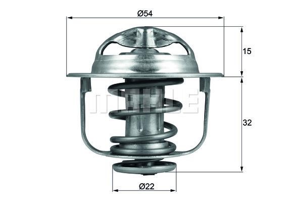 Wilmink Group WG1217876 Thermostat, coolant WG1217876: Buy near me at 2407.PL in Poland at an Affordable price!