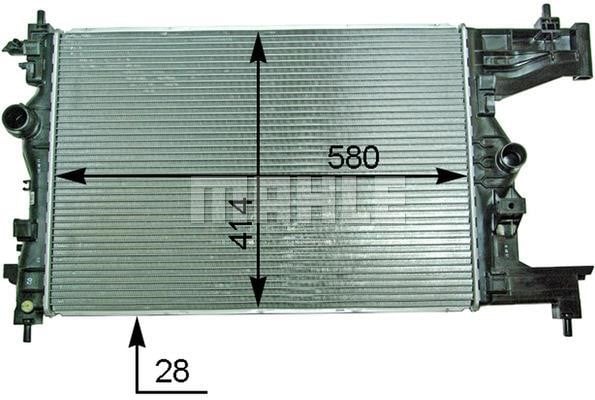 Wilmink Group WG2183114 Radiator, engine cooling WG2183114: Buy near me in Poland at 2407.PL - Good price!