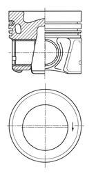 Wilmink Group WG1726362 Поршень WG1726362: Отличная цена - Купить в Польше на 2407.PL!