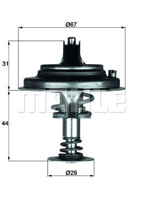 Wilmink Group WG1262726 Termostat, środek chłodzący WG1262726: Atrakcyjna cena w Polsce na 2407.PL - Zamów teraz!