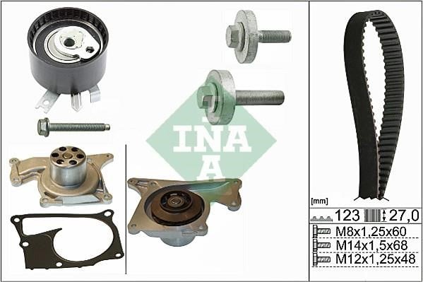 Wilmink Group WG1710017 TIMING BELT KIT WITH WATER PUMP WG1710017: Buy near me in Poland at 2407.PL - Good price!