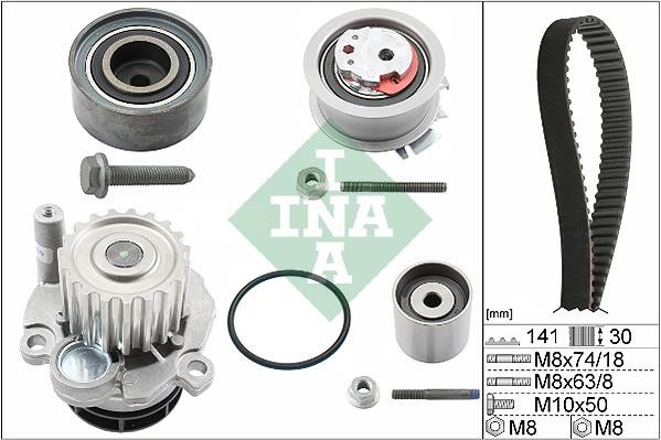 Wilmink Group WG1251730 TIMING BELT KIT WITH WATER PUMP WG1251730: Buy near me at 2407.PL in Poland at an Affordable price!
