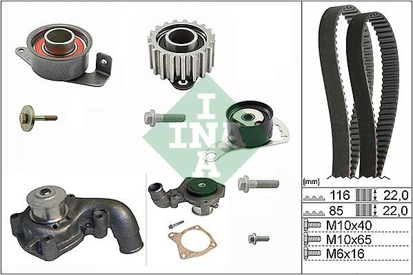 Wilmink Group WG1710010 TIMING BELT KIT WITH WATER PUMP WG1710010: Buy near me in Poland at 2407.PL - Good price!
