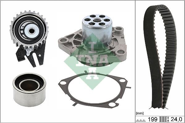 Wilmink Group WG1710074 TIMING BELT KIT WITH WATER PUMP WG1710074: Buy near me in Poland at 2407.PL - Good price!