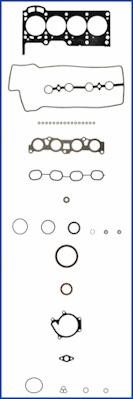 Wilmink Group WG1165671 Full Gasket Set, engine WG1165671: Buy near me in Poland at 2407.PL - Good price!