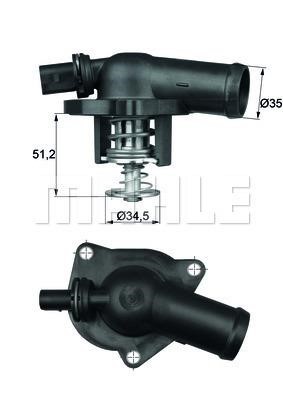 Wilmink Group WG1261871 Thermostat, coolant WG1261871: Buy near me in Poland at 2407.PL - Good price!