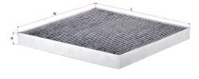 Sakura CAC-24100 Activated Carbon Cabin Filter CAC24100: Buy near me in Poland at 2407.PL - Good price!