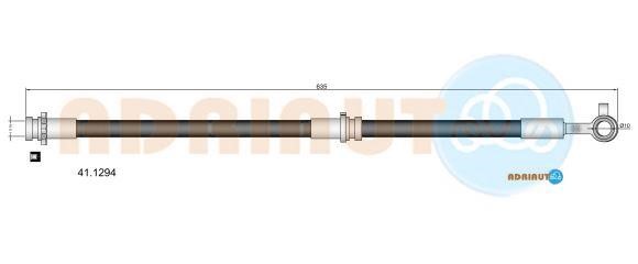 Adriauto 41.1294 Brake Hose 411294: Buy near me in Poland at 2407.PL - Good price!