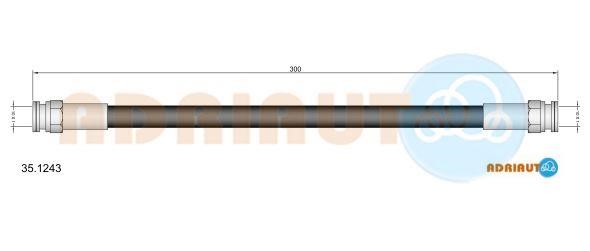 Adriauto 35.1243 Гальмівний шланг 351243: Приваблива ціна - Купити у Польщі на 2407.PL!