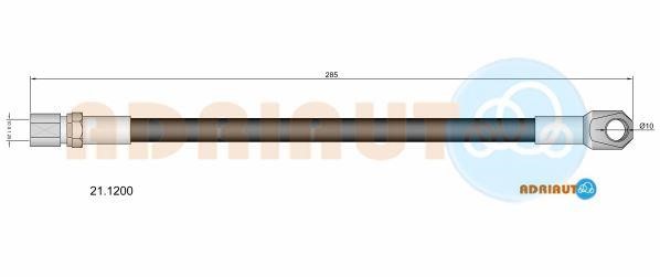 Adriauto 21.1200 Bremsschlauch 211200: Kaufen Sie zu einem guten Preis in Polen bei 2407.PL!