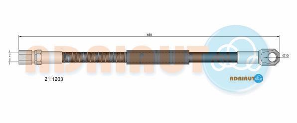 Adriauto 21.1203 Bremsschlauch 211203: Kaufen Sie zu einem guten Preis in Polen bei 2407.PL!