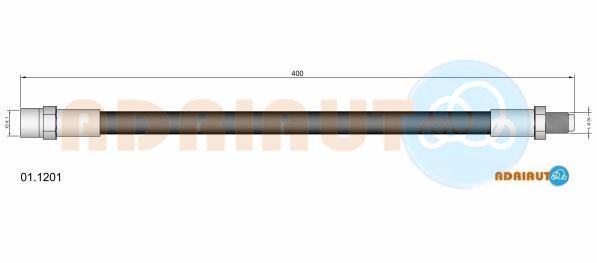 Adriauto 01.1201 Brake Hose 011201: Buy near me in Poland at 2407.PL - Good price!