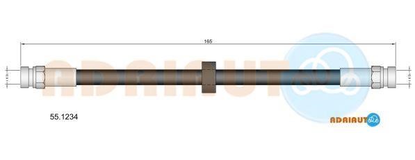 Adriauto 55.1234 Гальмівний шланг 551234: Купити у Польщі - Добра ціна на 2407.PL!