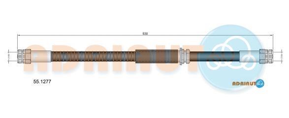 Adriauto 55.1277 Brake Hose 551277: Buy near me in Poland at 2407.PL - Good price!