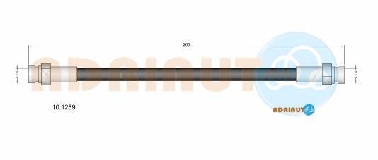 Adriauto 10.1289 Przewód hamulcowy elastyczny 101289: Dobra cena w Polsce na 2407.PL - Kup Teraz!