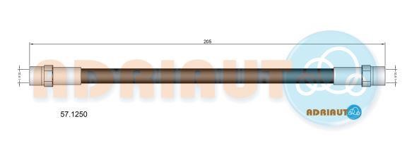 Adriauto 57.1250 Brake Hose 571250: Buy near me in Poland at 2407.PL - Good price!