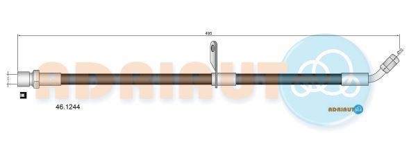 Adriauto 46.1244 Bremsschlauch 461244: Kaufen Sie zu einem guten Preis in Polen bei 2407.PL!