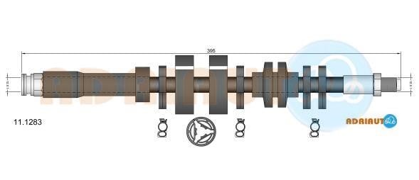 Adriauto 11.1283 Гальмівний шланг 111283: Приваблива ціна - Купити у Польщі на 2407.PL!