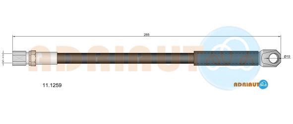 Adriauto 11.1259 Brake Hose 111259: Buy near me in Poland at 2407.PL - Good price!