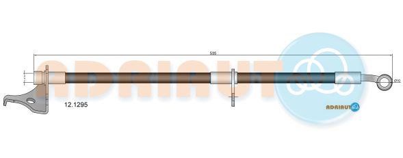 Adriauto 12.1295 Brake Hose 121295: Buy near me in Poland at 2407.PL - Good price!