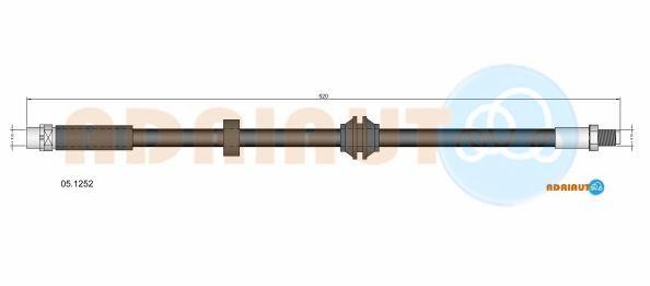 Adriauto 05.1252 Bremsschlauch 051252: Kaufen Sie zu einem guten Preis in Polen bei 2407.PL!