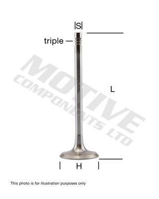 Motive Components IV6134 Клапан впускной IV6134: Отличная цена - Купить в Польше на 2407.PL!