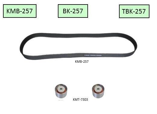 KM KM-KMB-257 Timing Belt Kit KMKMB257: Buy near me in Poland at 2407.PL - Good price!