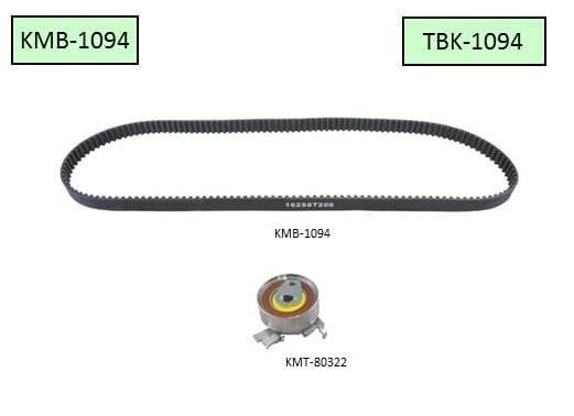 KM KM-KMB-1094 Timing Belt Kit KMKMB1094: Buy near me in Poland at 2407.PL - Good price!