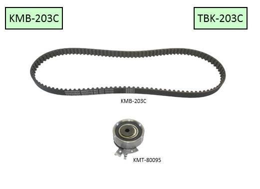 KM KM-KMB-203C Timing Belt Kit KMKMB203C: Buy near me in Poland at 2407.PL - Good price!