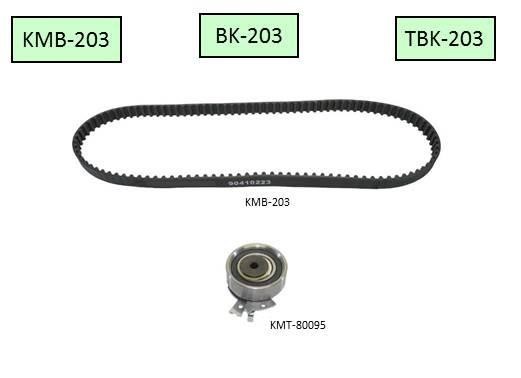 KM KM-KMB-203 Timing Belt Kit KMKMB203: Buy near me in Poland at 2407.PL - Good price!