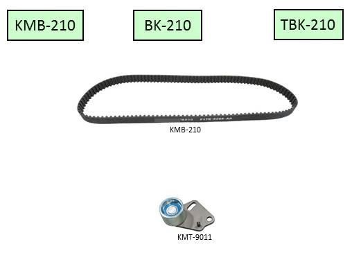 KM KM-KMB-210 Timing Belt Kit KMKMB210: Buy near me in Poland at 2407.PL - Good price!
