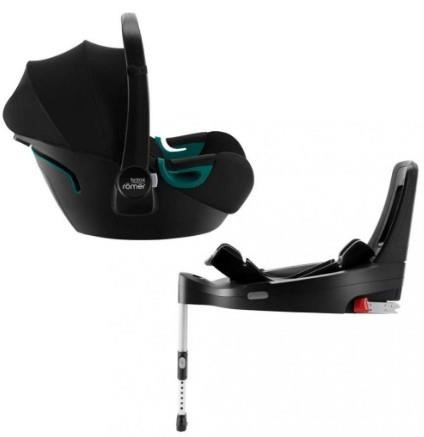Britax-Romer 2000035081 Car seat Britax-Romer (0-13 kg) Baby-Safe3 i-Size Space Black with platform FLEX BASE (2000035081) 2000035081: Buy near me in Poland at 2407.PL - Good price!