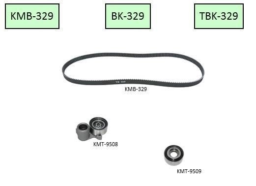 KM KM-KMB-329 Timing Belt Kit KMKMB329: Buy near me in Poland at 2407.PL - Good price!